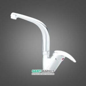 Смеситель для кухни Emmevi Luxor однорычажный белый BC7086RCC