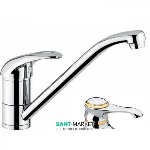 Змішувач для кухні Emmevi Luxor змішувач хром-золото CO7007R
