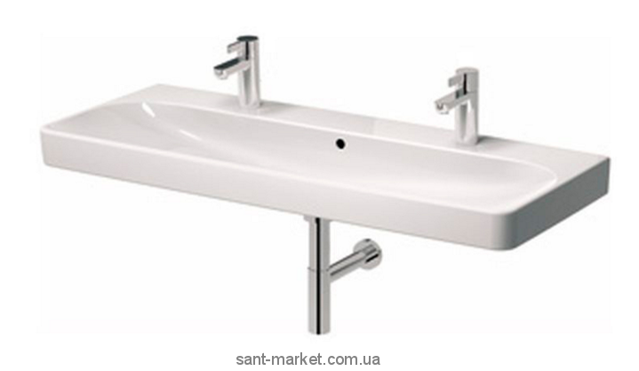 Раковина для ванної підвісна подвійна KOLO колекція Traffic біла L91520