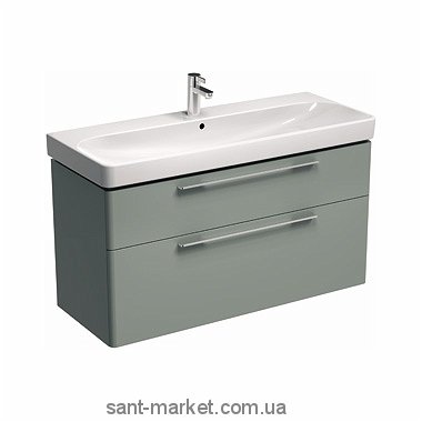 Тумба под раковину Kolo Traffic подвесная 116.8х46.1х62.5 платиновый глянец 89440-000