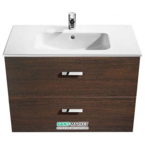 Тумба с раковиной Roca Victoria подвесная 78.5х45х56.5 венге 855852201