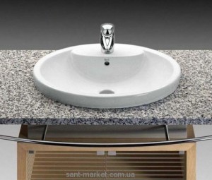 Раковина для ванной накладная Roca коллекция Dama Senso белая 327515000