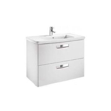 Тумба с раковиной Roca Victoria подвесная 80.5х46х56.5 белый A855852806