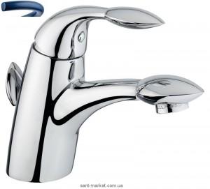 Змішувач для раковини одноважеля з донним клапаном EMMEVI колекція Trilly синій CBL51003