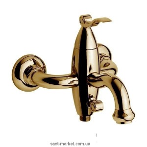 Смеситель однорычажный для ванны с коротким изливом EMMEVI коллекция Abel бронза ВR39001