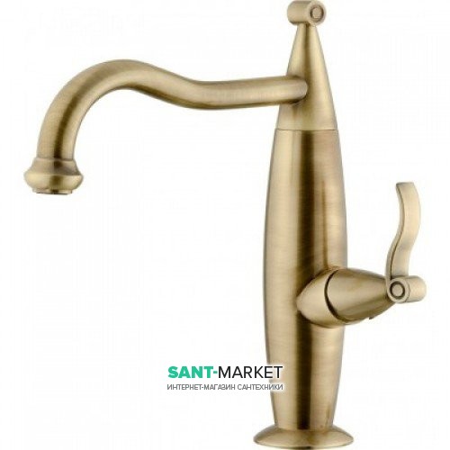 Смеситель для кухни Emmevi Abel однорычажный ретростиль бронза ВR39007