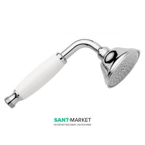 Душевая лейка EMMEVI коллекция Old America хром/белый C02542 CR