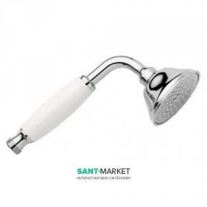 Душова лійка EMMEVI колекція Old America хром / білий C02542 CR