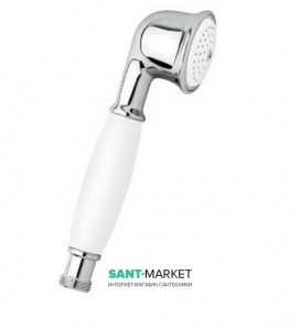 Душевая лейка EMMEVI коллекция Tiffany хром/белый CO2403 CR