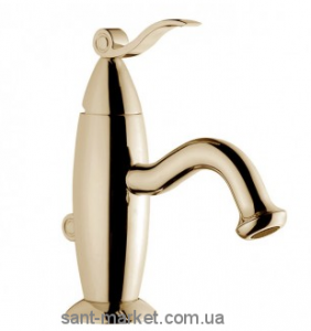 Змішувач для раковини одноважеля з донним клапаном EMMEVI колекція Abel бронза BR39003