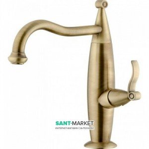 Смеситель для кухни Emmevi Abel однорычажный ретростиль бронза ВR39007