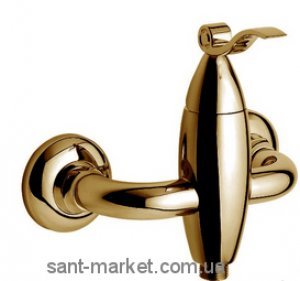 Смеситель для душа настенный однорычажный EMMEVI коллекция Abel бронза ВR39002