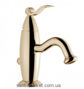 Смеситель для раковины однорычажный с донным клапаном EMMEVI коллекция Abel бронза BR39003