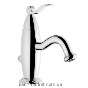 Змішувач для раковини одноважеля з донним клапаном EMMEVI колекція Abel хром CR39003