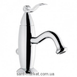 Змішувач для раковини одноважеля з донним клапаном EMMEVI колекція Abel хром CR39003
