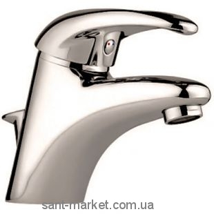 Змішувач для раковини одноважеля з донним клапаном EMMEVI колекція Alexa нікель NS24003