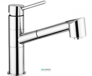 Змішувач для кухні з висувною лійкою Emmevi Piper змішувач CR45065