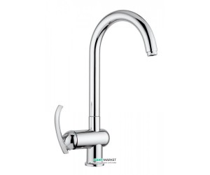 Смеситель для кухни Emmevi Ramses однорычажный мат-хром  SC72007