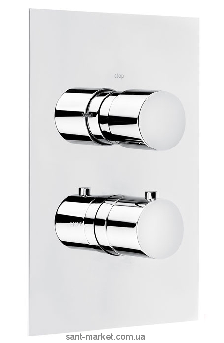Смеситель с термостатом скрытый (встраиваемый) EMMEVI коллекция Piper хром CR45319