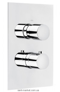 Смеситель с термостатом скрытый (встраиваемый) EMMEVI коллекция Piper хром CR45319