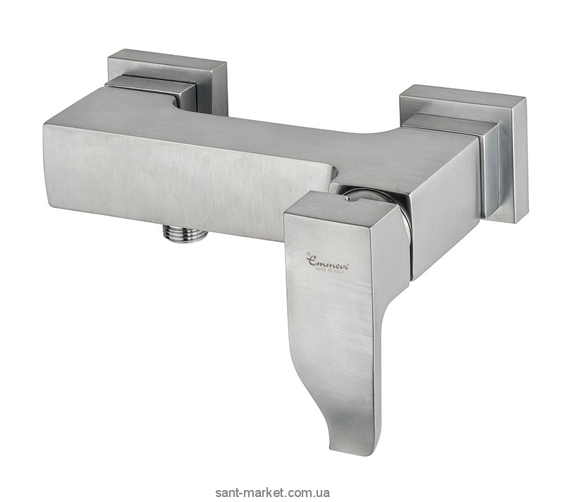 Смеситель для душа настенный однорычажный EMMEVI коллекция Niagara сатин CSP74002