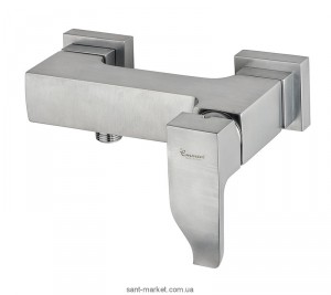Смеситель для душа настенный однорычажный EMMEVI коллекция Niagara сатин CSP74002