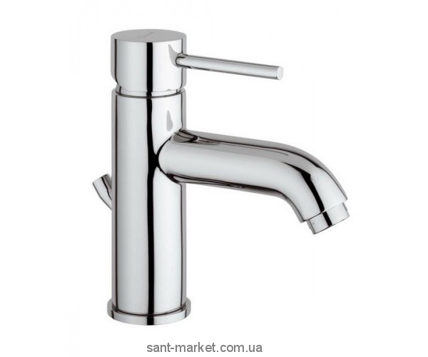 Смеситель для раковины однорычажный с донным клапаном EMMEVI коллекция Piper хром CR45003