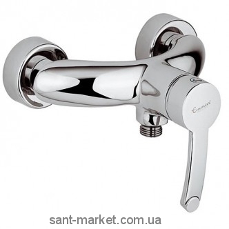 Смеситель для душа настенный однорычажный EMMEVI коллекция Planet сатин/хром CS81002