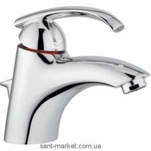 Змішувач для раковини одноважеля з донним клапаном EMMEVI колекція Ramses сатин SC72003