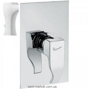 Змішувач для душа вбудовується EMMEVI колекція Niagara білий BIO 74009