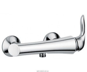 Змішувач для душу настінний змішувач EMMEVI колекція Neco хром CR91002