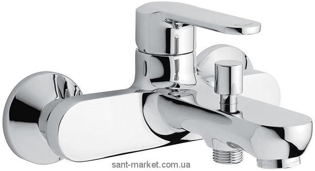 Смеситель однорычажный для ванны с коротким изливом EMMEVI коллекция Nefer хром CR77001