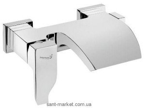 Смеситель однорычажный для ванны с коротким изливом EMMEVI коллекция Niagara хром CR74001