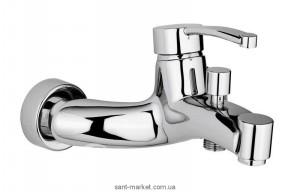 Смеситель однорычажный для ванны с коротким изливом EMMEVI коллекция Planet хром CR81001