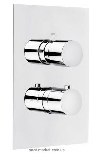 Смеситель с термостатом скрытый (встраиваемый) EMMEVI коллекция Piper хром CR45319