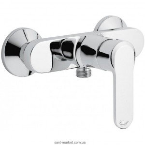 Смеситель для душа настенный однорычажный EMMEVI коллекция Nefer хром CR77002