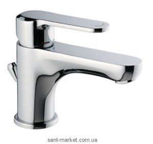 Смеситель для раковины однорычажный с донным клапаном EMMEVI коллекция Nefer хром CR770033