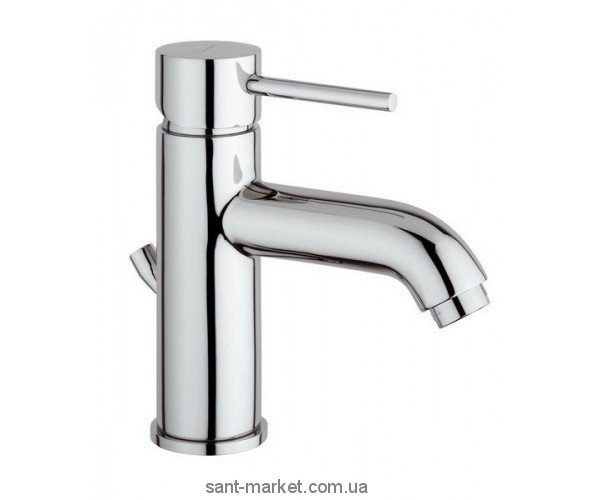 Змішувач для раковини одноважеля з донним клапаном EMMEVI колекція Piper хром CR45003