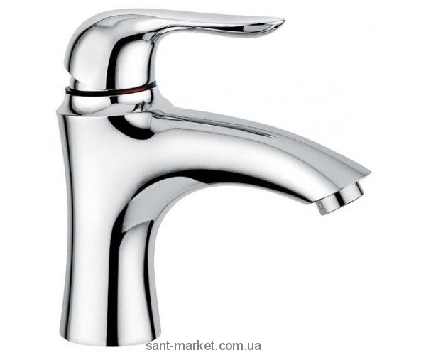 Смеситель для раковины однорычажный с донным клапаном EMMEVI коллекция Neco хром CR91003