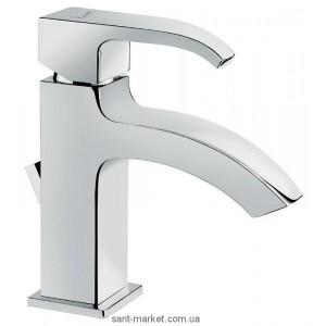 Змішувач для раковини одноважеля з донним клапаном EMMEVI колекція Niagara хром CR74003