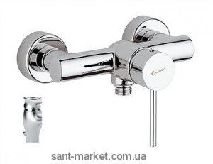 Змішувач для душу настінний змішувач EMMEVI колекція Piper мат / хром SC45002