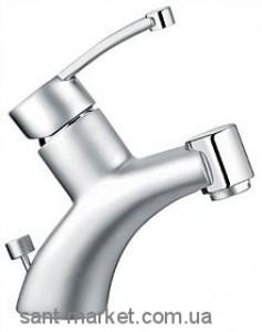 Змішувач для раковини одноважеля з донним клапаном EMMEVI колекція Planet сатин SC81003