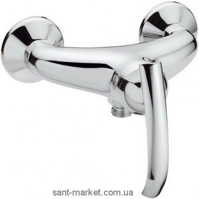 Смеситель для душа настенный однорычажный EMMEVI коллекция Ramses мат/хром SC72002