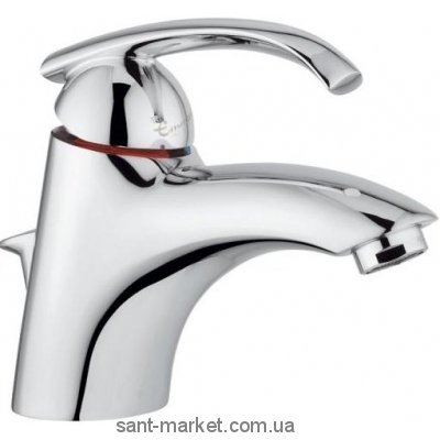 Змішувач для раковини одноважеля з донним клапаном EMMEVI колекція Ramses сатин SC72003