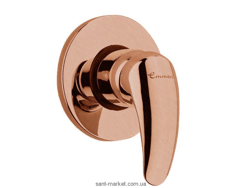Змішувач для душу прихованого монтажу EMMEVI колекція Anubis мідь RA7009R