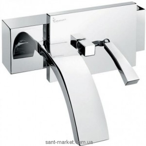 Смеситель с джойстиком для ванны с коротким изливом EMMEVI коллекция Antef хром CR42001