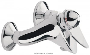 Змішувач одинважільний для ванни з коротким виливом EMMEVI колекція Cheope сатин SC5002