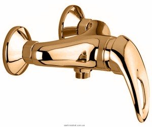 Змішувач для душу настінний змішувач EMMEVI колекція Anubis мідь RA7002RB