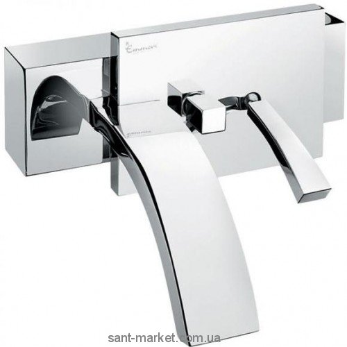 Змішувач з джойстиком для ванни з коротким виливом EMMEVI колекція Antef хром CR42001