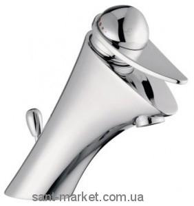 Змішувач для раковини одноважеля з донним клапаном EMMEVI колекція Cheope сатин SC5003 Big